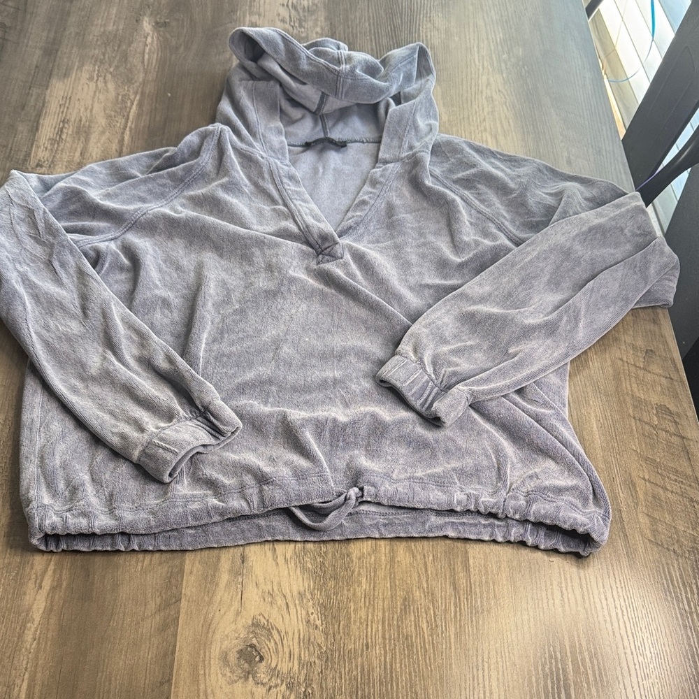 90’s Jessica Simpson Velour Tracksuit in Light Navy - Picture 3 of 5